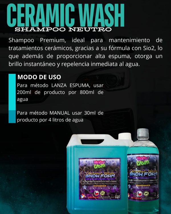 Ceramic Wash Snow Foam (Línea Premium)