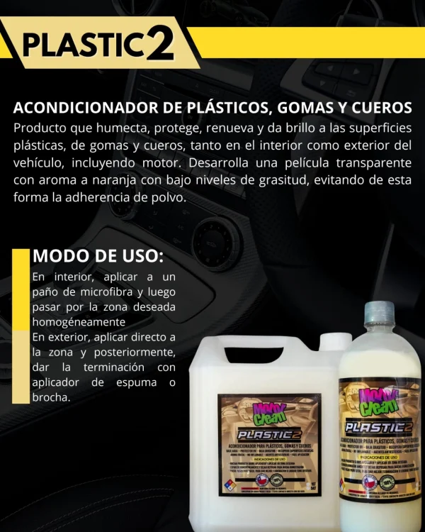 MC Plastic 2 Spray 5LT (Plásticos - Cueros - Gomas)